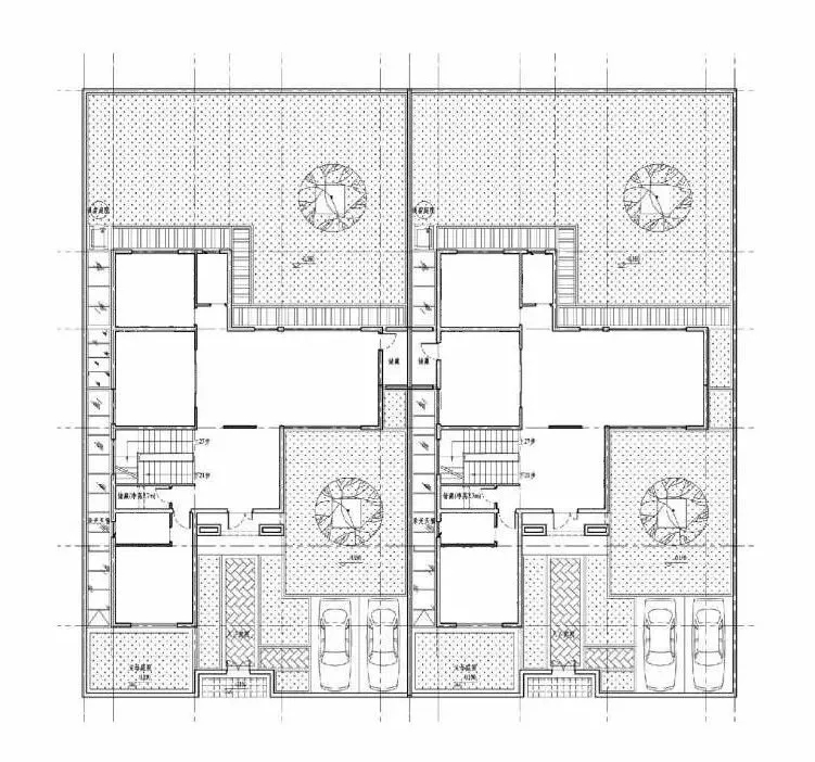 修建被院落切分，，，，，院与筑自然渗透
