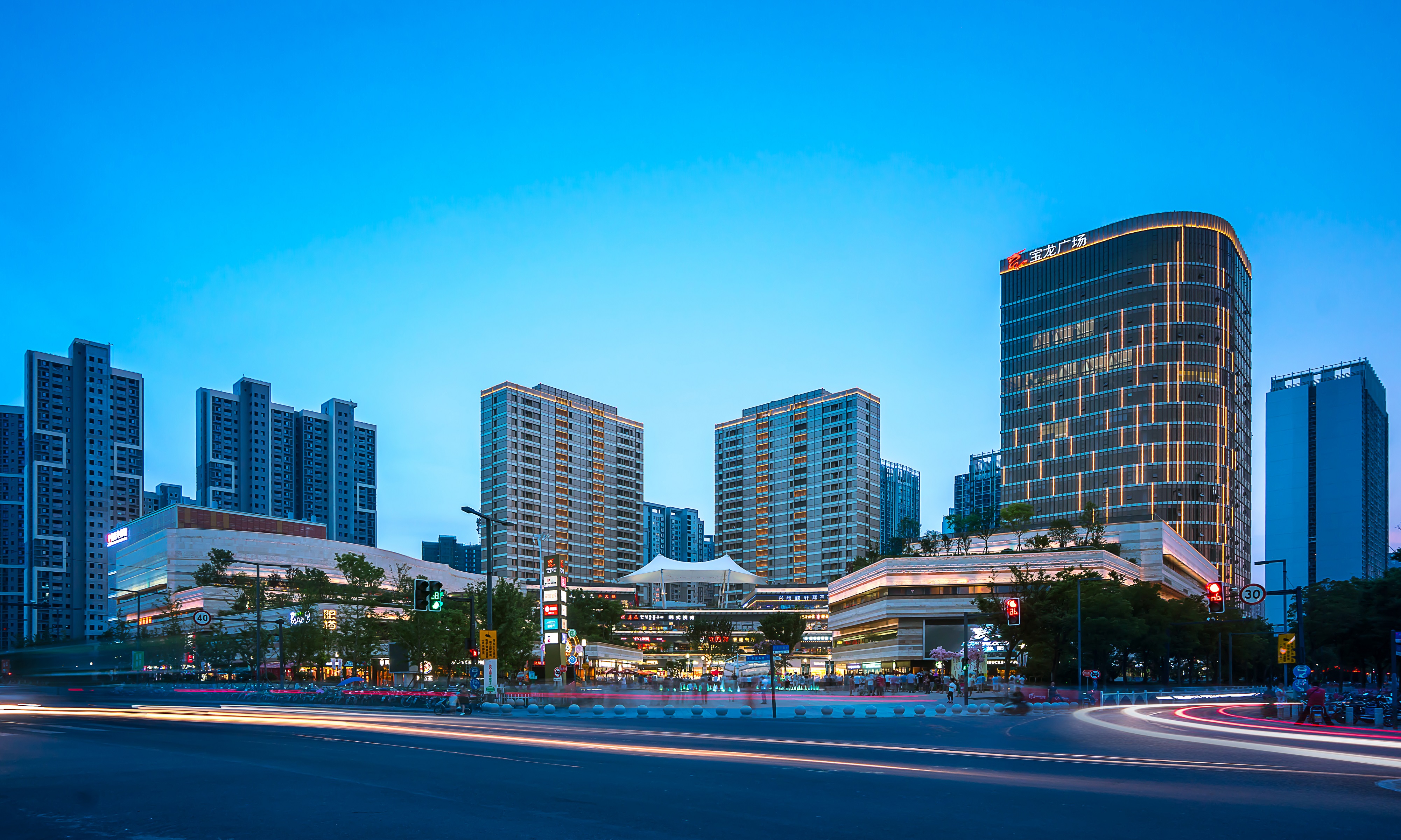 百乐博修建优异奖项目，，上海嘉定宝龙都会广场